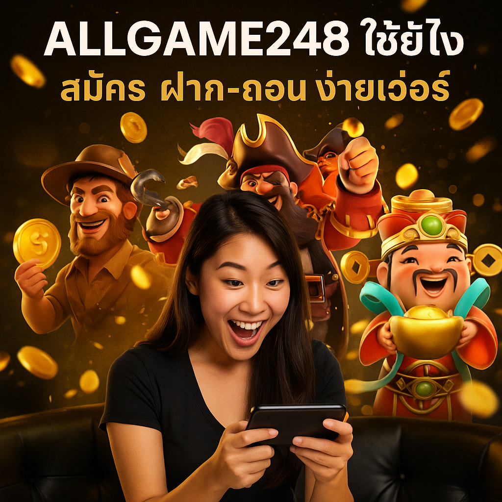 ALLGAME248 ใช้ยังไง – สมัคร ฝาก‑ถอน ง่ายเว่อร์